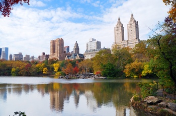 Efterår i Central Park, New York