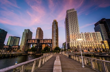 Long Island City i Queens, New York