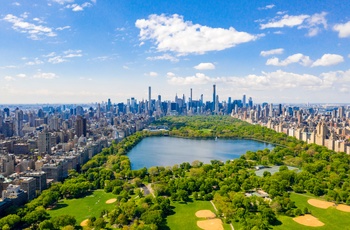 Golfbane i Central Park i New York - USA