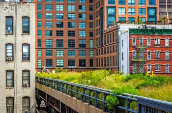 High Line Park i New York City, USA