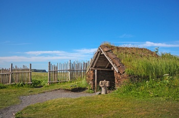 L'Anse aux Meadows vikingeboplads, Newfoundland i Canada