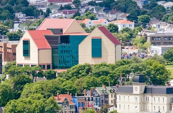 The Rooms - kulturcenter og museum i St John´s, Newfoundland i Canada