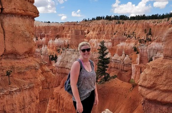 Nicoline i Bryce Canyon, USA - rejsespecialist i Odense