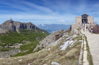 Njegoš-mausoleet i Lovćen National Park - Montenegro