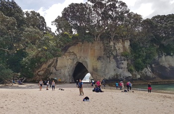 Cathedral Cove og stranden på Coromandel-halvøen - Nordøen i New Zealand