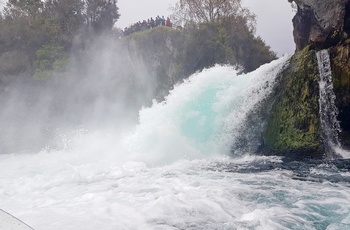 Tæt på Huka Falls, Nordøen i New Zealand
