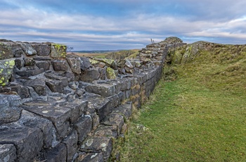 Hadrians Wall, mur fra romertiden, Nordengland