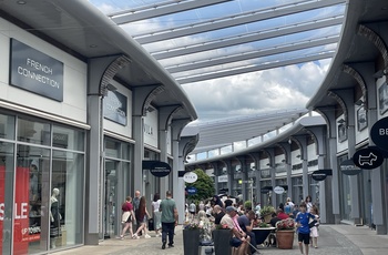 Nordirland - et kig ned gennem outlettet the Boulevard