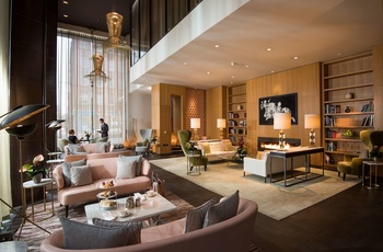Nordirland, Belfast, Fitzwilliam Hotel - lobby