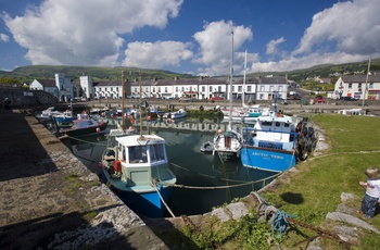 Nordirland, Carnlough Harbour, County Antrim