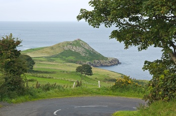 Nordirland, County Antrim - Torr Head set fra Torr Head Scenic Drive