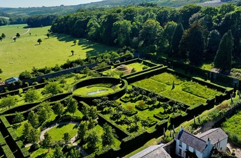 Nordirland, County Antrim - haven ved Glenarm Castle