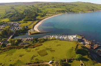 Nordirland, County Antrim - kysten ved Cushendun