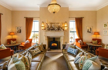 Nordirland, County Antrim, Ballycastle - the Velvet Room på Salthouse Hotel