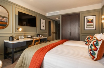 Nordirland, Londonderry - værelse på The Ebrington Hotel