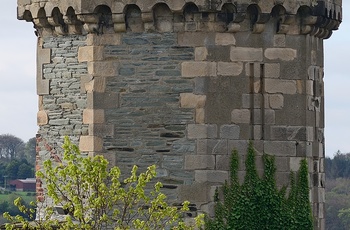 Vagttårn på bymuren i Londonderry eller Derry, Nordirland