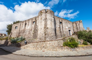 San Giorgio Castle i den norditalienske by La Spezia 