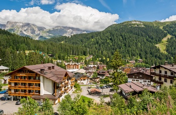 Byen Madonna di Campiglio i Norditalien