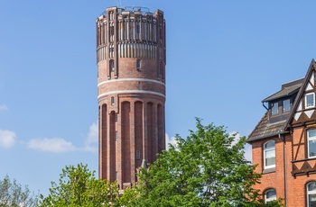 Det gamle vandtårn i Lüneburg - Niedersachsen