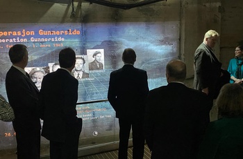Udstilling om tungtvandet på Norsk Industriarbejder Museum - Norge - Foto: Kvorning Design