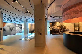 Udstilling om tungtvandet på Norsk Industriarbejder Museum - Norge - Foto: Kvorning Design