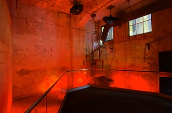 Udstilling om tungtvandet på Norsk Industriarbejder Museum - Norge - Foto: Kvorning Design