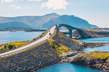 Atlanterhavsvejen som malerisk landskab i Norge