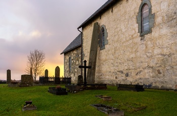 Kirken i Alavdsnes i det sydlige Norge