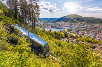 Kabelbanen i Bergen, Norge