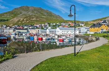 Byen Honningsvåg, Magerøya i Nordnorge