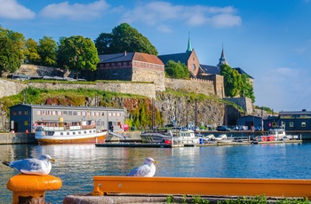 Akershus Fæstningen i Oslo, Norge