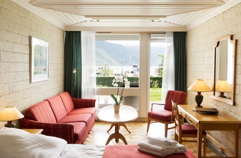Værelse i annekset til Walaker Hotel, Norge