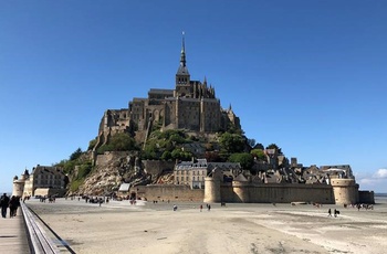 Klosterøen Mont Saint-Michel i Normandiet, Frankrig