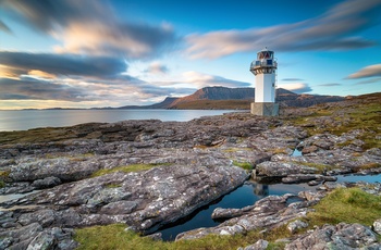 North Coast 500 - Rhue lighthouse ved Ullapool