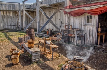 Fort Union Trading Post i North Dakota