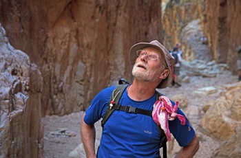Vandring i Larapinta Trail i Macdonnell Ranges, Northern Territory