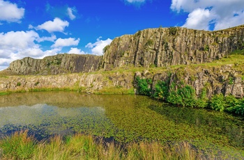 Walltown Crags i Northumberland, England