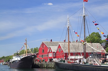 Fisheries Museum of the Atlantic i Lunenburg, Nova Scotoa i Canada