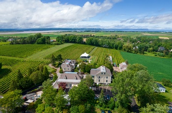 Vingården Domaine de Grand Pré, Nova Scotia i Canada - © Domaine de Grand Pré