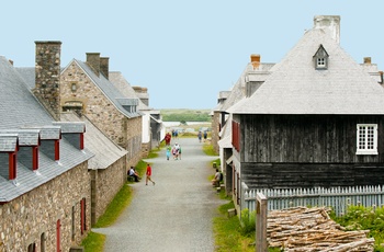 Fortress Louisbourg - Fort i Nova Scotia, Canada