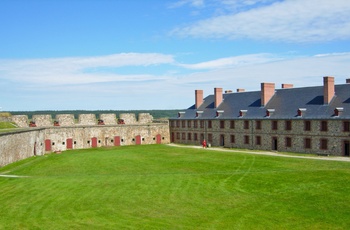 Fortress Louisbourg - Fort i Nova Scotia, Canada