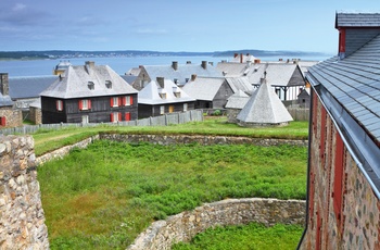 Fortress Louisbourg - Fort i Nova Scotia, Canada