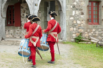 Fortress Louisbourg - Fort i Nova Scotia, Canada