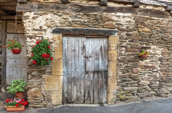 Stemningsbillede fra byen Estaing - Occitaine i Frankrig