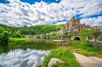 Byen Estaing i Occitanie - Frankrig