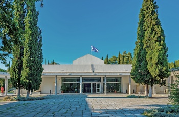 Det arkæologiske museum ved Olympia, Peloponnes - Grækenland
