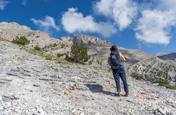 På vandring i Mount Olympus National Park - Grækenland