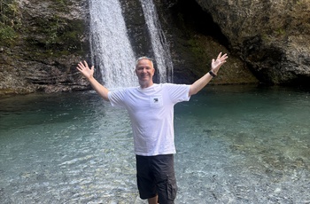 Mount Olympus National Park og vandfaldet i Enipeas-kløften - Grækenland