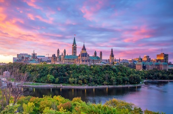 Ottawa i Ontario er Canadas hovedstad