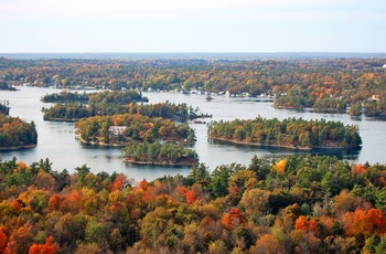 St. Lawrence River og Thousand Islands mellem Canada og USA